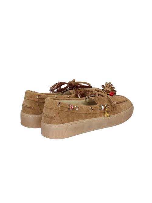 Mocassino in camoscio Gio + GIO + | MOKA00-CIOCCOLATO